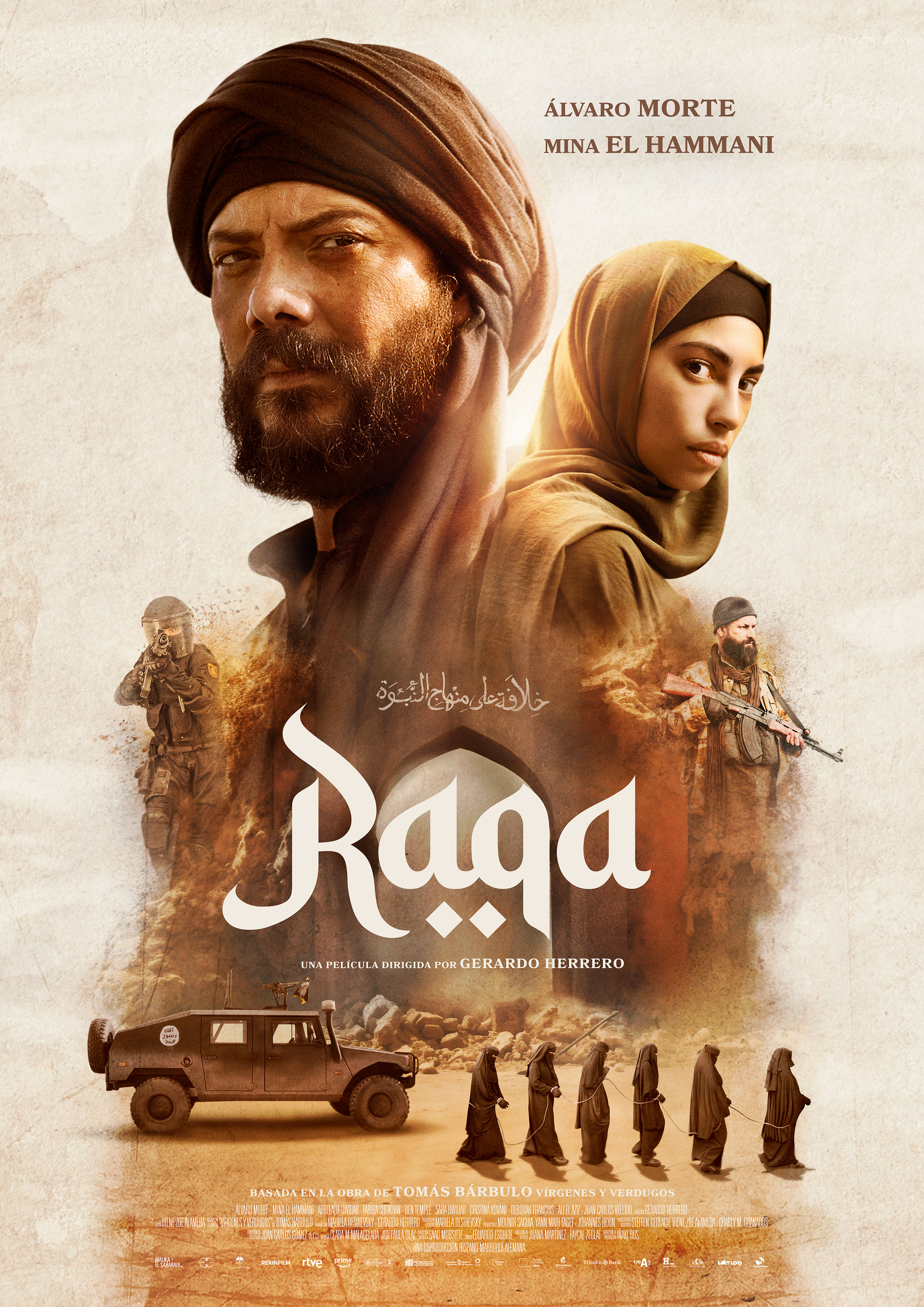 Raqqa (2024) — action sequence poster